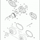FXSTB 1BTY NIGHT TRAIN (2001) AIR CLEANER & ENRICHENER - CARBURETED MODELS