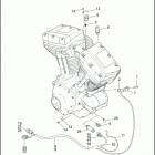 FLHTC 1DJV ELECTRA GLIDE CLASSIC (2002) ENGINE SENSORS AND SWITCHES
