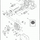 FXSTD 1BSY SOFTAIL DEUCE (2002) CAMSHAFTS AND CAM COVER - TWIN CAM 88B ™
