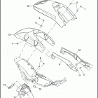 VRSCA 1HAZ VRSCA V-ROD (2002) REAR FENDER & SUPPORTS