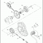 VRSCA 1HAZ VRSCA V-ROD (2002) ALTERNATOR & REGULATOR