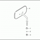 FXSTD 1BSY SOFTAIL DEUCE (2002) Зеркало