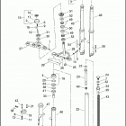 FXDWG3 1PEV CVO DYNA WIDE GLIDE (2002) Передняя вилка