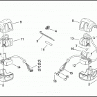 FXDWG3 1PEV CVO DYNA WIDE GLIDE (2002) HANDLEBAR SWITCHES