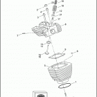 FLTRSEI2 1PCC CVO ROAD GLIDE (2001) CYLINDERS, HEADS & VALVES - 1550