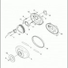 FXSTBI 1JAB NIGHT TRAIN (2002) AIR CLEANER - FUEL INJECTED MODELS