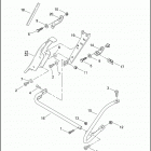 FLHRSEI 1PDC CVO ROAD KING (2002) SADDLEBAG SUPPORTS