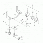 FLHTC 1DJV ELECTRA GLIDE CLASSIC (2002) AUXILIARY / FOG LAMPS & FRONT TURN SIGNALS