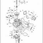 FXSTB 1BTY NIGHT TRAIN (2001) Карбюратор