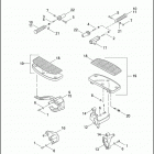FXSTB 1BTY NIGHT TRAIN (2001) FOOTRESTS & FOOTBOARDS