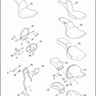 FXSTD 1BSY SOFTAIL DEUCE (2002) SEATS