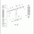 FXD 1GHV DYNA SUPER GLIDE (2002) SHOCK ABSORBERS - HYDRAULIC