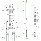 VRSCA 1HAZ VRSCA V-ROD (2002) Передняя вилка