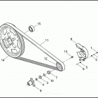 VRSCA 1HAZ VRSCA V-ROD (2002) BELT & SPROCKETS