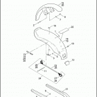 FXDWG3 1PEV CVO DYNA WIDE GLIDE (2002) FRONT & REAR FENDER & REAR FENDER COVERS