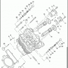 VRSCA 1HAZ VRSCA V-ROD (2002) CYLINDER HEAD, CAMSHAFTS & VALVES