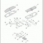 FLHRSEI 1PDC CVO ROAD KING (2002) Подножки