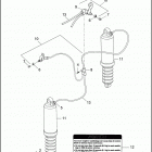 FLHTC 1DJV ELECTRA GLIDE CLASSIC (2002) REAR SHOCK ABSORBERS & AIR SUSPENSION SYSTEM