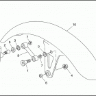 FXSTS 1BLY SPRINGER SOFTAIL (2001) FRONT FENDER - FXSTS / I