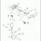 FXDP 1GKV DYNA DEFENDER (2001) TAIL LAMP & REAR TURN SIGNALS