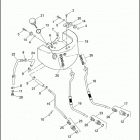FXSTB 1BTY NIGHT TRAIN (2001) OIL TANK & LINES