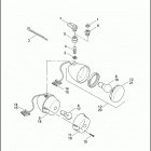 FXD 1GHV DYNA SUPER GLIDE (2001) FRONT TURN SIGNALS