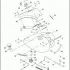 FXDP 1GKV DYNA DEFENDER (2001) Топливный бак
