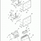 FXSTB 1BTY NIGHT TRAIN (2001) LICENSE PLATE BRACKETS