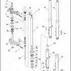 FXDP 1GKV DYNA DEFENDER (2001) Передняя вилка