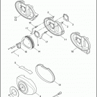 FLHTC 1DJV ELECTRA GLIDE CLASSIC (2000) AIR CLEANER & ENRICHENER - CARBURETED