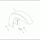 FLTRSEI2 1PCC CVO ROAD GLIDE (2001) Переднее крыло