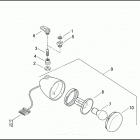 FXDWG2 1PBV CVO DYNA WIDE GLIDE (2001) FRONT TURN SIGNALS