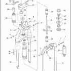 FLSTS 1BRY HERITAGE SPRINGER (2001) FRONT FORK - FLSTS / I