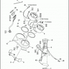 FXDL 1GDV DYNA LOW RIDER (2001) INSTRUMENTS - FXDL