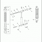 FXD 1GHV DYNA SUPER GLIDE (2001) SHOCK ABSORBERS - HYDRAULIC