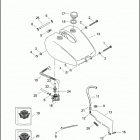 FXDWG2 1PBV CVO DYNA WIDE GLIDE (2001) Топливный бак