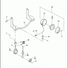 FLHTC 1DJV ELECTRA GLIDE CLASSIC (2001) AUXILIARY / FOG LAMPS & FRONT TURN SIGNALS