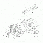 FXSTB 1BTY NIGHT TRAIN (2001) CRANKCASE & ENGINE OIL FILTER - Twin Cam 88B ™