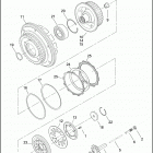 FXDWG2 1PBV CVO DYNA WIDE GLIDE (2001) Сцепление
