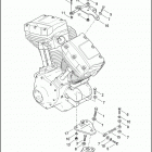 FLTRSEI2 1PCC CVO ROAD GLIDE (2001) ENGINE MOUNTS & STABILIIZER LINKS