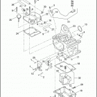 FXDWG2 1PBV CVO DYNA WIDE GLIDE (2001) TRANSMISSION HOUSING & OIL TANK