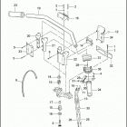 XL883C 4CJM SPORTSTER 883 CUSTOM (2001) HANDLEBAR & THROTTLE CONTROL - 883 / 1200 CUSTOM