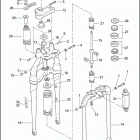 FLSTS 1BRY HERITAGE SPRINGER (2000) FRONT FORK - FLSTS
