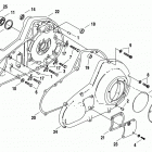 FXR3 EVLX FXR Super Glide (2000) PRIMARY HOUSING