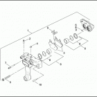 FLTRSEI 1PAC CVO ROAD GLIDE (2000) Задний суппорт