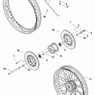 FXR3 EVLX FXR Super Glide (2000) Переднее колесо