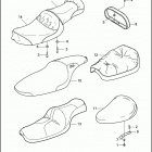 XL883 4CAM SPORTSTER 883 (2000) SEATS