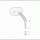 FLTRSEI 1PAC CVO ROAD GLIDE (2000) Зеркало