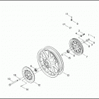 FLTRSEI 1PAC CVO ROAD GLIDE (2000) Заднее колесо