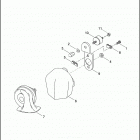 FXD 1GHV DYNA SUPER GLIDE (2000) Клаксон